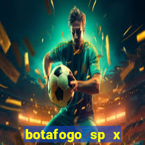 botafogo sp x palmeiras futemax